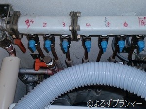 暖房配管 ヘッダー 暖房配管 ヘッダー